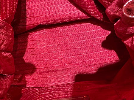 Prada Red Vitello Daino Bag-handbag-Prada-The Closet Egypt