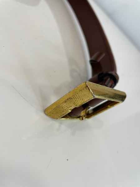 Burberry Brown Haymarket Check Belt 34-Belt-Burberry-The Closet Egypt