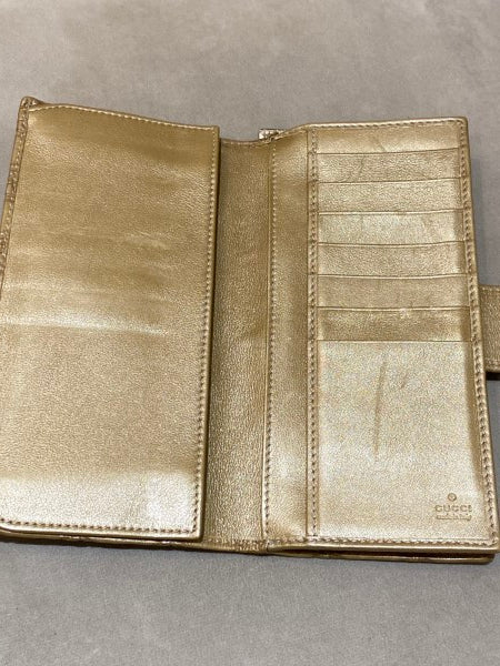 Gucci Champaign GG D Ring Continental Wallet-wallet-Gucci-The Closet Egypt