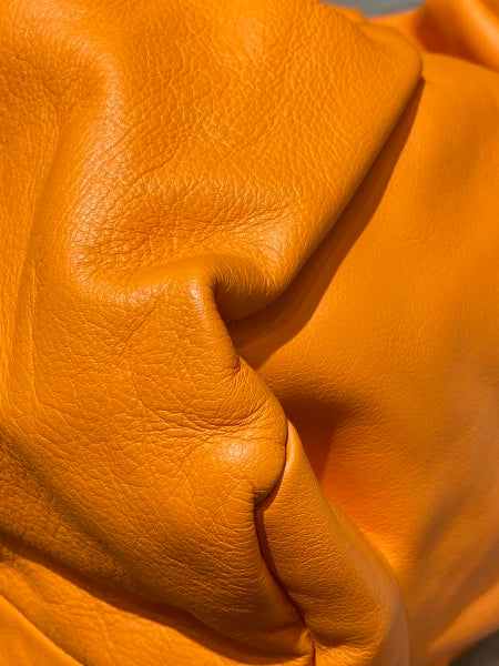 Bottega Veneta Orange Shoulder Pouch-Pouch-Bottega Veneta-The Closet Egypt
