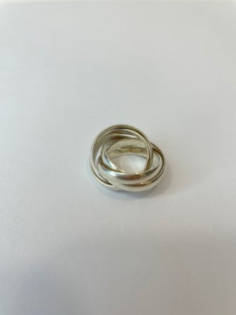 Tiffany & Co Silver Paloma Melody Ring-Rings-Tiffany & Co-The Closet Egypt