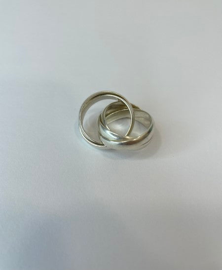 Tiffany & Co Silver Paloma Melody Ring-Rings-Tiffany & Co-The Closet Egypt