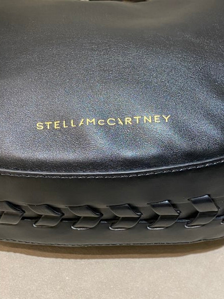 Stella Mccartney Black Zip Hobo Medium Bag-handbag-Stella Mccartney-The Closet Egypt