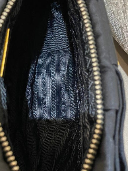 Prada Black Nylon Bow Wristlet Mini Clutch-Clutch-Prada-The Closet Egypt