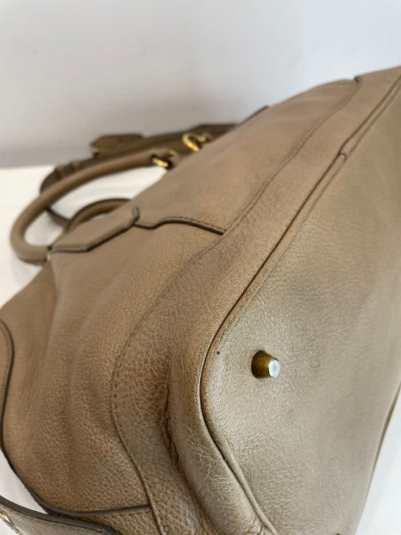 Burberry Beige Bowler Tote Bag-handbag-Burberry-The Closet Egypt