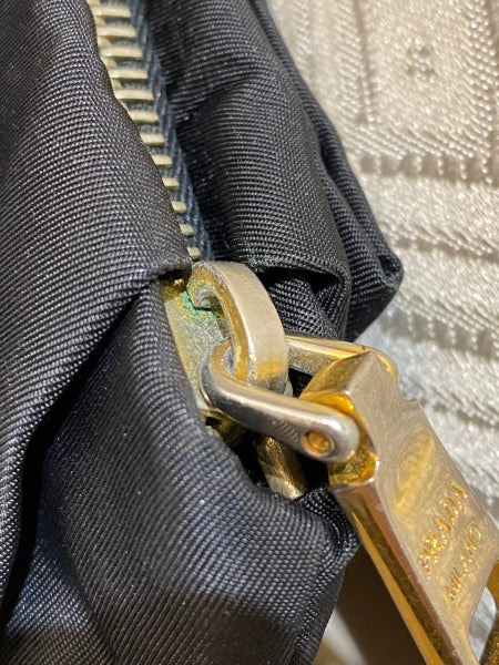 Prada Black Nylon Bow Wristlet Mini Clutch-Clutch-Prada-The Closet Egypt