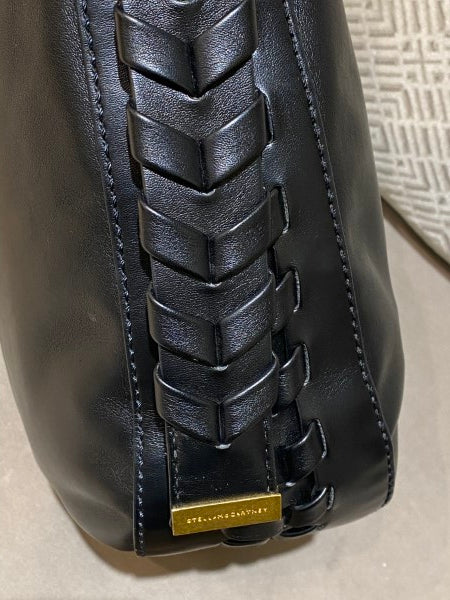 Stella Mccartney Black Zip Hobo Medium Bag-handbag-Stella Mccartney-The Closet Egypt