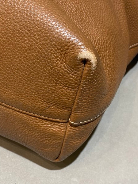 Prada Cafee Vitello Daino Tote Bag-handbag-Prada-The Closet Egypt