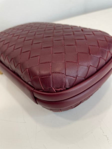 Bottega Veneta Red Chain Knot Clutch-Clutch Bag-Bottega Veneta-The Closet Egypt
