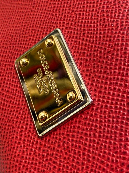 Dolce & Gabbana Red Boston Bag-handbag-Dolce & Gabbana-The Closet Egypt