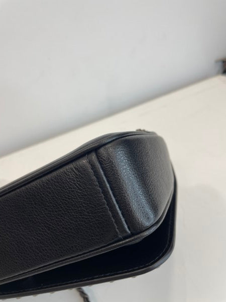 Prada Black Glace Studded Crossbody Bag-handbag-Prada-The Closet Egypt