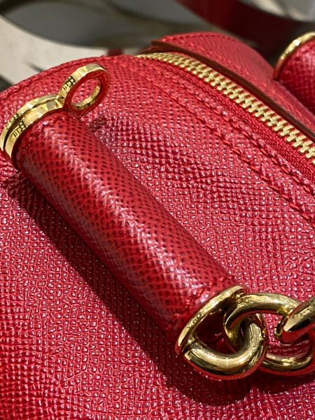 Dolce & Gabbana Red Boston Bag-handbag-Dolce & Gabbana-The Closet Egypt