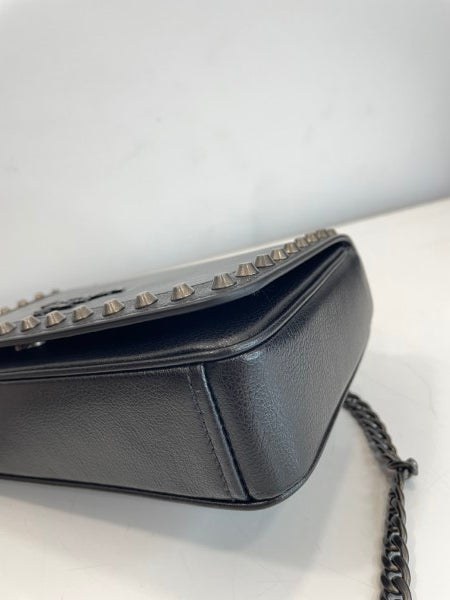 Prada Black Glace Studded Crossbody Bag-handbag-Prada-The Closet Egypt