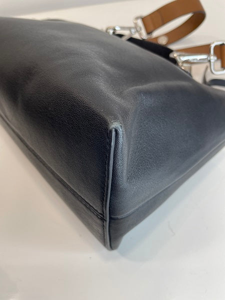 Fendi Black Python Handle By The Way Bag-handbag-Fendi-The Closet Egypt