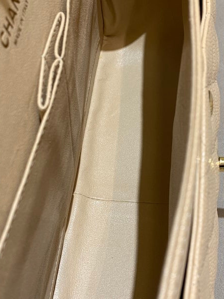 Chanel Beige Classic Double Flap Jumbo Bag-handbag-Chanel-The Closet Egypt