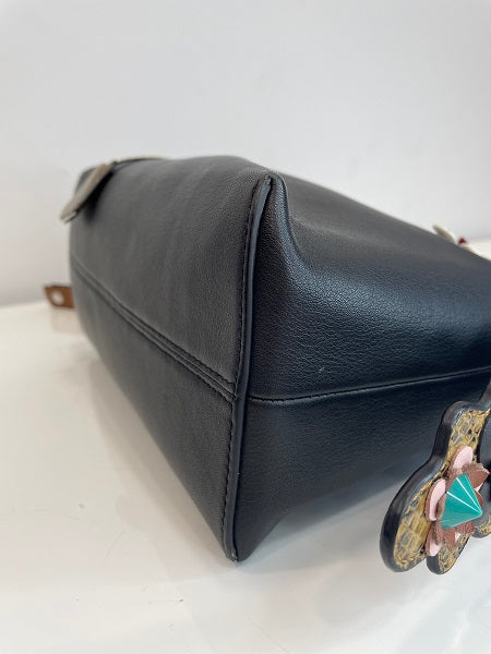 Fendi Black Python Handle By The Way Bag-handbag-Fendi-The Closet Egypt