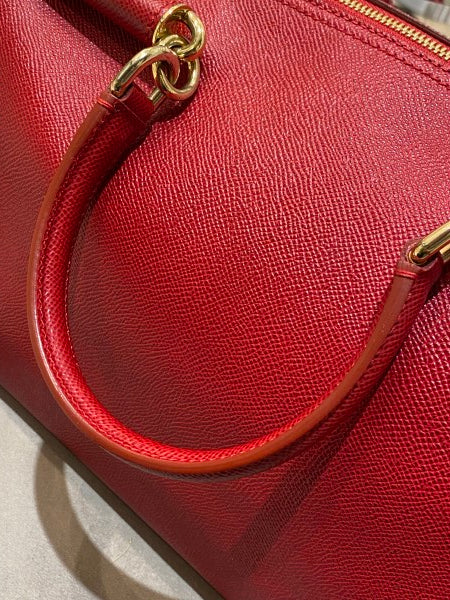 Dolce & Gabbana Red Boston Bag-handbag-Dolce & Gabbana-The Closet Egypt