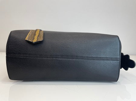 Fendi Black Python Handle By The Way Bag-handbag-Fendi-The Closet Egypt