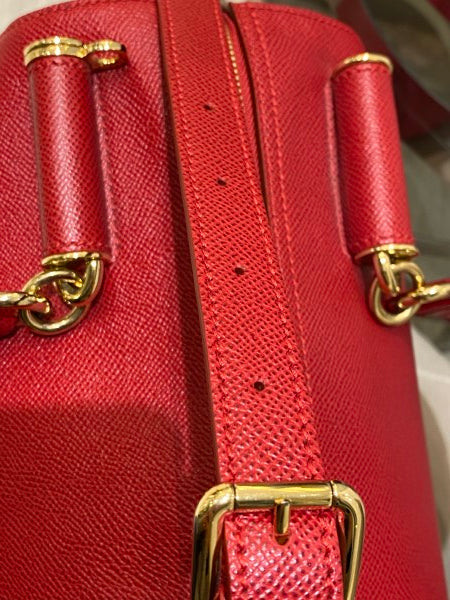 Dolce & Gabbana Red Boston Bag-handbag-Dolce & Gabbana-The Closet Egypt