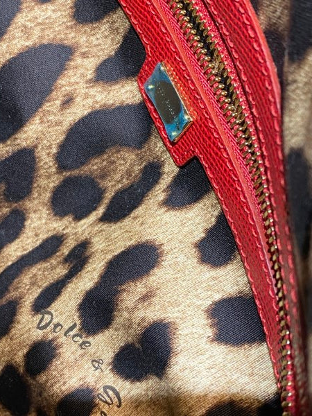 Dolce & Gabbana Red Boston Bag-handbag-Dolce & Gabbana-The Closet Egypt