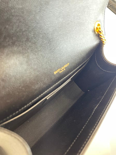 Ysl Black Kate Satchel Crossbody Bag-handbag-YSL-The Closet Egypt