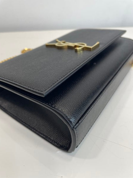 Ysl Black Kate Satchel Crossbody Bag-handbag-YSL-The Closet Egypt