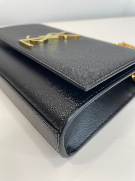 Ysl Black Kate Satchel Crossbody Bag-handbag-YSL-The Closet Egypt