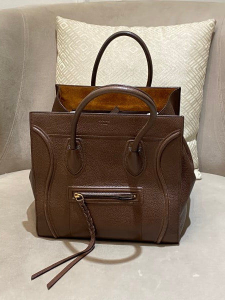 Celine Brown Luggage Bag-handbag-Celine-The Closet Egypt