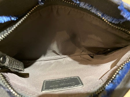 Christian Dior Blue Pouch-Pouch-Christian Dior-The Closet Egypt