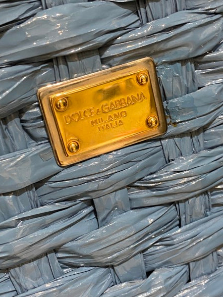 Dolce & Gabbana Blue Beach Bag-handbag-Dolce & Gabbana-The Closet Egypt