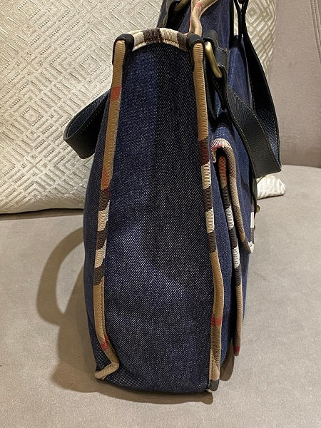 Burberry Denim Tote Bag-handbag-Burberry-The Closet Egypt