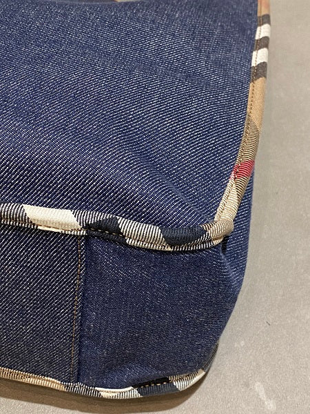Burberry Denim Tote Bag-handbag-Burberry-The Closet Egypt