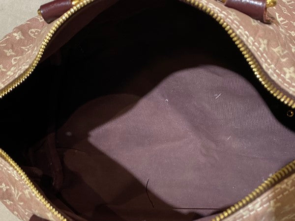 Louis Vuitton Brown Monogram Mini Lin Bandouliere Speedy 30 Bag-handbag-Louis Vuitton-The Closet Egypt