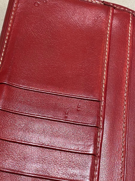 Gucci Red GG Guccissima Bow Continental Wallet-wallet-Gucci-The Closet Egypt