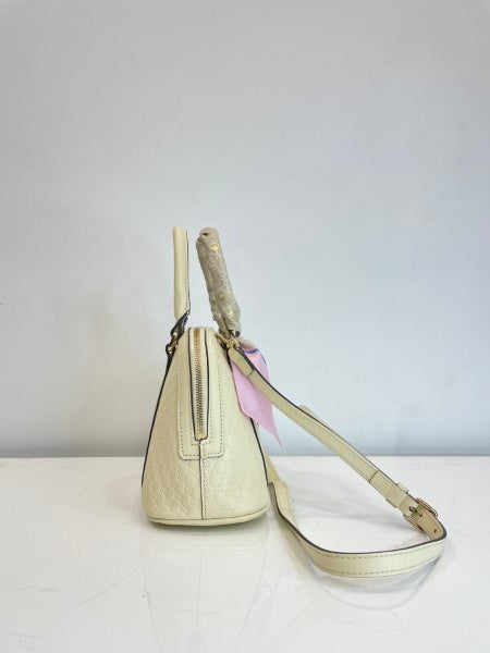 Gucci Cream Microguccissima Mini Dome Bag-handbag-Gucci-The Closet Egypt