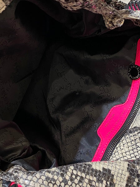 Stella Mccartney Tricolor Python Medium Bag-handbag-Stella Mccartney-The Closet Egypt