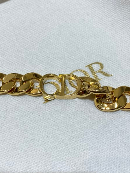 Christian Dior Gold CD Bracelet-Bracelet-Christian Dior-The Closet Egypt