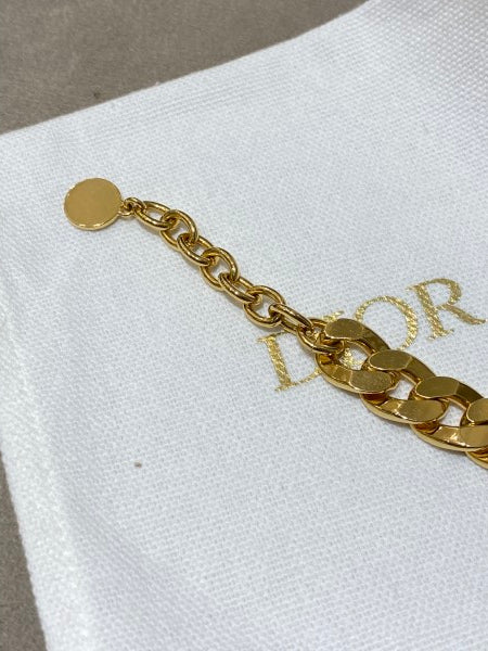 Christian Dior Gold CD Bracelet-Bracelet-Christian Dior-The Closet Egypt