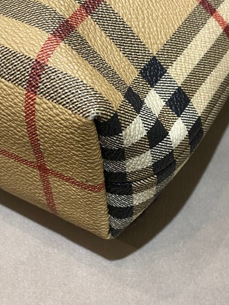 Burberry Brown Haymarket Crossbody Bag-handbag-Burberry-The Closet Egypt