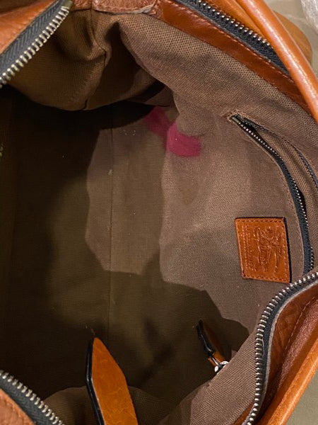 Burberry Brown Haymarket Front Pocket Bag-handbag-Burberry-The Closet Egypt