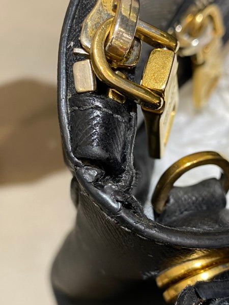 Prada Black Lux Galleria Medium Tote Bag-handbag-Prada-The Closet Egypt