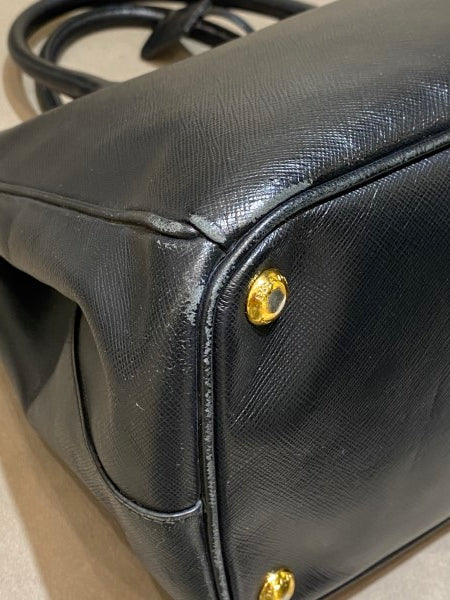 Prada Black Lux Galleria Medium Tote Bag-handbag-Prada-The Closet Egypt