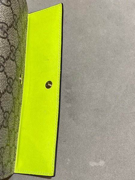 Gucci Ebony GG Supreme Heart Print Wallet-wallet-Gucci-The Closet Egypt