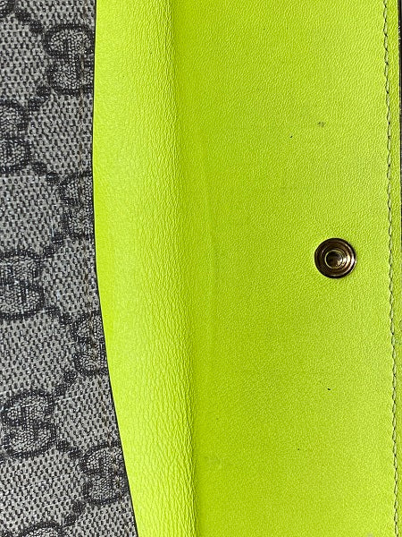 Gucci Ebony GG Supreme Heart Print Wallet-wallet-Gucci-The Closet Egypt