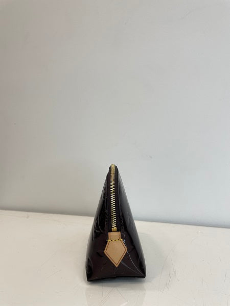 Louis Vuitton Burgundy Monogram Vernis Pouch-Pouch-Louis Vuitton-The Closet Egypt