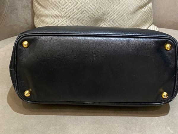 Prada Black Lux Galleria Medium Tote Bag-handbag-Prada-The Closet Egypt