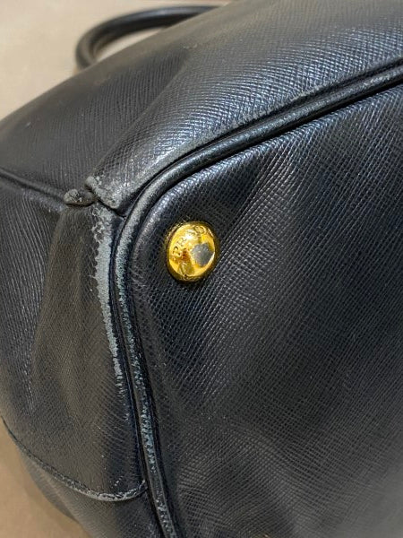 Prada Black Lux Galleria Medium Tote Bag-handbag-Prada-The Closet Egypt