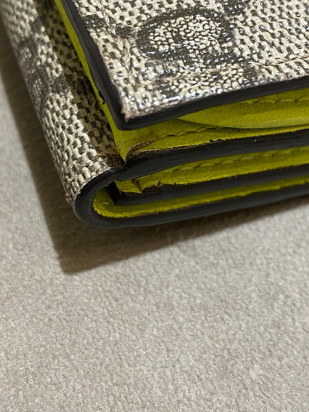 Gucci Ebony GG Supreme Heart Print Wallet-wallet-Gucci-The Closet Egypt