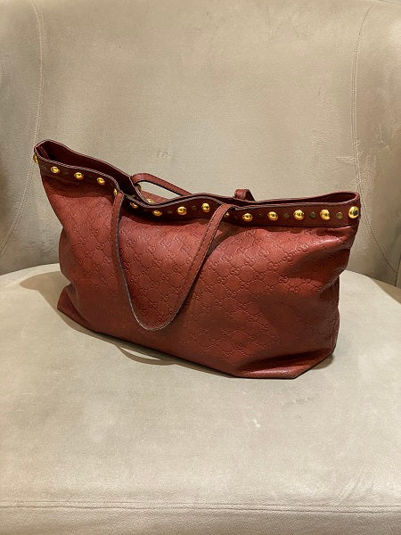 Gucci Brown GG Monogram Babouska Tote Bag-handbag-Gucci-The Closet Egypt