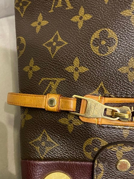Louis Vuitton Burgundy Monogram Olympe MM Bag-handbag-Louis Vuitton-The Closet Egypt
